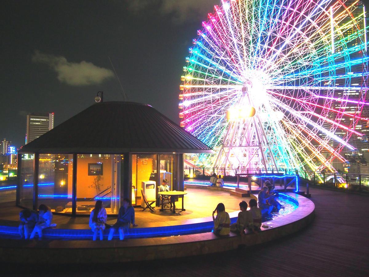 Yokohama Minatomirai Manyo Club Otel Dış mekan fotoğraf